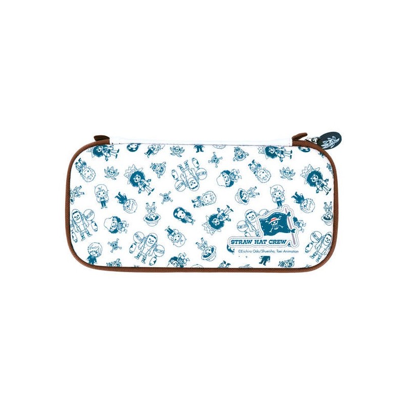 FR-TEC Estuche Nintendo Switch One Piece Bag Chibi - Bolsillo Interior - Espacio para 10 Juegos - Color Varios FR-TEC Estuche Nintendo Switch One Piece Bag Chibi - Bolsillo Interior - Espacio para 10 Juegos - Color Varios