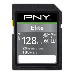 Scheda PNY Elite SDXC 128 GB U1 V10 Classe 10