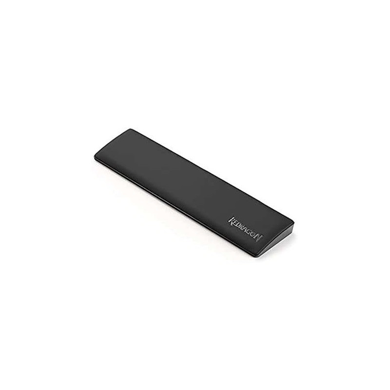 Redragon Meteor S Reposamuñecas para Teclado - Base Antideslizante - Facil de Limpiar - Tamaño 28.9x7.3x2cm - Color Negro Redragon Meteor S Reposamuñecas para Teclado - Base Antideslizante - Facil de Limpiar - Tamaño 28.9x7.3x2cm - Color Negro