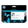 Cartuccia d'inchiostro originale nero opaco HP 730 - P2V65A