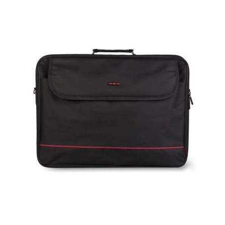 Cartella per laptop NGS Passenger Plus 18" - Interno imbottito - 2 scomparti e tasca esterna - Colore nero