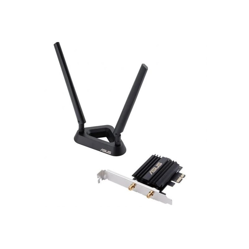 Scheda di rete Asus PCE-AX58BT PCI-e AX3000 WiFi 6 Bluetooth 5.0 Scheda di rete Asus PCE-AX58BT PCI-e AX3000 WiFi 6 Bluetooth 5.0