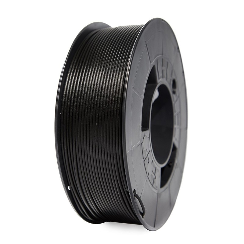 Filamento 3D PETG - Diametro 1,75 mm - Bobina 1 kg - Colore Nero Filamento 3D PETG - Diametro 1,75 mm - Bobina 1 kg - Colore Nero