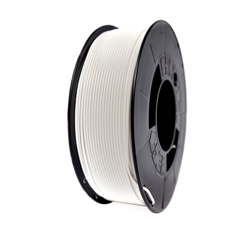 Filamento 3D PETG - Diametro 1,75 mm - Bobina da 1 kg - Colore bianco
