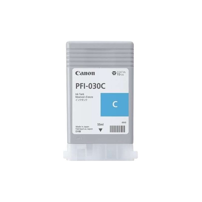 Cartuccia d'inchiostro originale ciano Canon PFI030 - 3490C001
