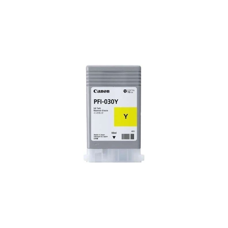 Cartuccia d'inchiostro originale gialla Canon PFI030 - 3492C001