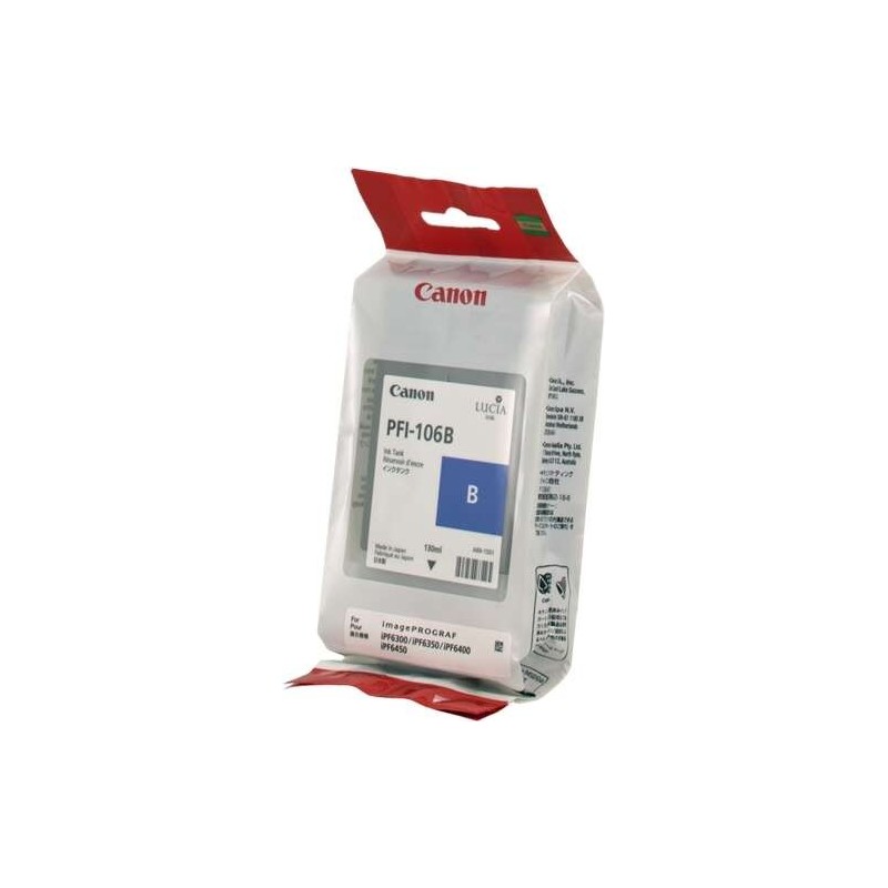 Cartuccia d'inchiostro originale blu Canon PFI106 - PFI106B/6629B001 Cartuccia d'inchiostro originale blu Canon PFI106 - PFI106B/6629B001