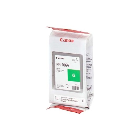 Cartuccia d'inchiostro originale verde Canon PFI106 - PFI106G/6628B001