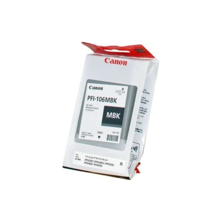 Cartuccia d'inchiostro originale nero opaco Canon PFI106 - PFI106MBK/6620B001