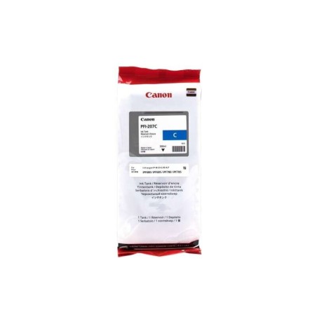 Cartuccia d'inchiostro originale ciano Canon PFI207 - PFI207C/8790B001