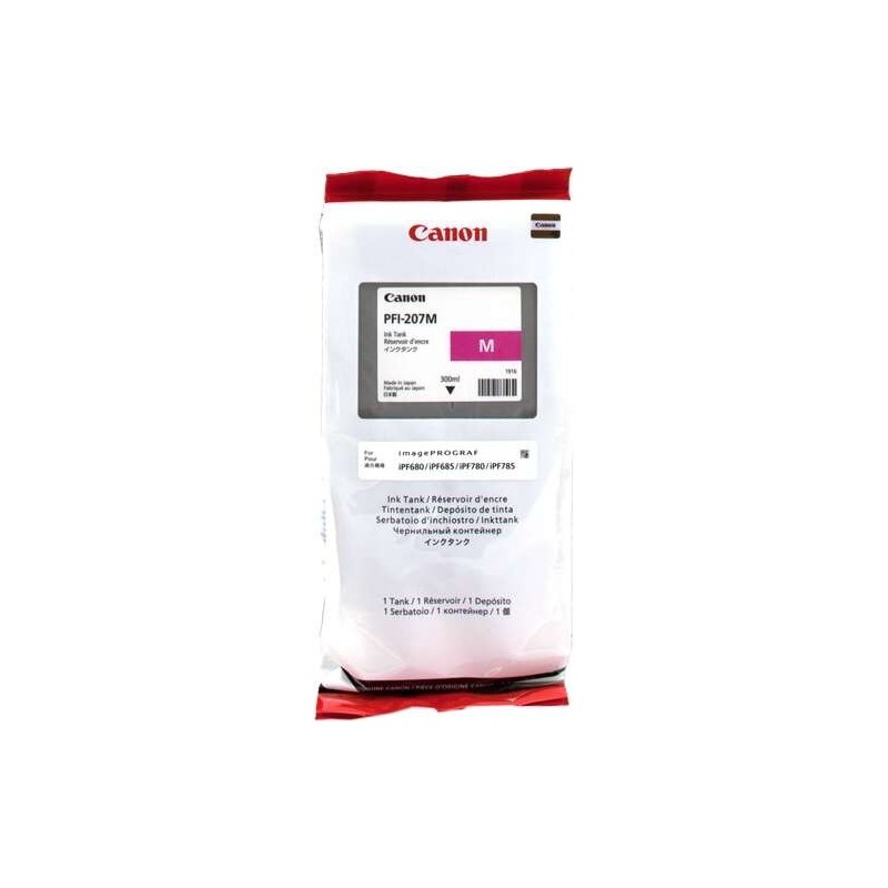 Cartuccia d'inchiostro originale magenta Canon PFI207 - PFI207M/8791B001