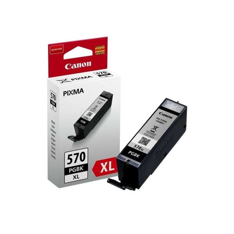 Cartuccia d'inchiostro pigmentato originale nero Canon PGI570XL - 0318C001 Cartuccia d'inchiostro pigmentato originale nero Canon PGI570XL - 0318C001