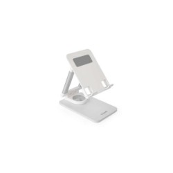 Tooq Soporte de Sobremesa Ajustable para Móvil o Tablet de hasta 12.9? - Color Blanco