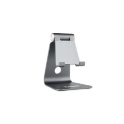 Tooq Soporte de Sobremesa para Tablet - 3 Posiciones - Base Antideslizante - Color Gris