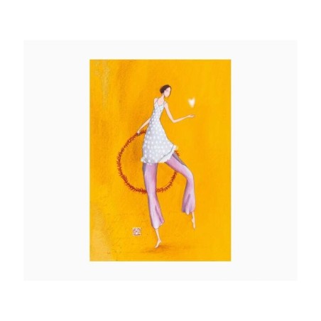 Pictura Gaëlle Boissonnard Quaderno A6 pinzato - 10,5x15 cm - 48 pagine a righe - Carta certificata FSC