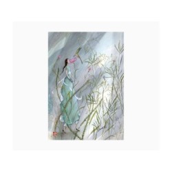 Pictura Gaëlle Boissonnard Cuaderno A6 Grapado - 10.5x15cm - 48 Paginas con Lineas - Papel con Certificacion FSC