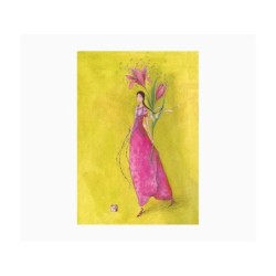 Pictura Gaëlle Boissonnard Quaderno A6 pinzato - 10,5x15 cm - 48 Pagine a righe - Carta certificata FSC