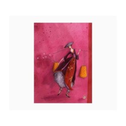 Pictura Gaëlle Boissonnard Quaderno A5 pinzato - 15x21 cm - 48 pagine a righe - Carta certificata FSC