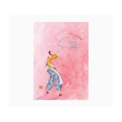 Pictura Gaëlle Boissonnard Cuaderno A5 Grapado - 15x21cm - 48 Paginas con Lineas - Papel con Certificacion FSC