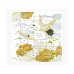 Pictura Card Puzzle - 15,5x15,5 cm - Tema Gru - 49 Pezzi - Include Cartoncino Piegato e Busta Bianca - Certificazione FSC