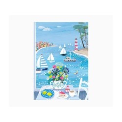 Pictura Cuaderno A6 - 105x150mm - Grapado - 48 Paginas con Lineas - Papel Certificado FSC