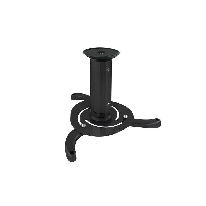 Supporto da soffitto universale Tooq per proiettore - Inclinabile e Girevole - Peso Max 10Kg - Colore Nero Supporto da soffitto universale Tooq per proiettore - Inclinabile e Girevole - Peso Max 10Kg - Colore Nero