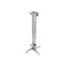 Supporto da soffitto universale Tooq per proiettore - Inclinabile e Girevole - Peso Max 20Kg - Colore Argento