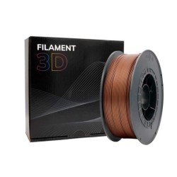 Filamento 3D PLA - Diametro 1.75mm - Bobina 1kg - Color Bronce