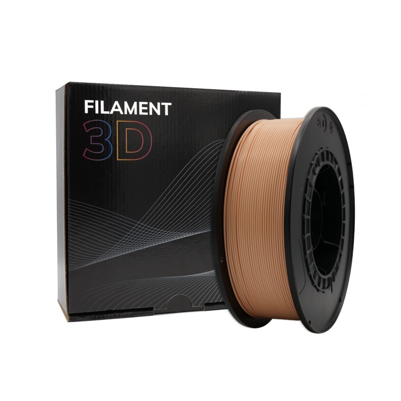 Filamento PLA 3D - Diametro 1,75 mm - Bobina da 1 kg - Colore pesca chiaro Filamento PLA 3D - Diametro 1,75 mm - Bobina da 1 kg - Colore pesca chiaro