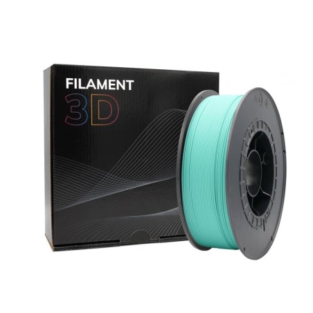 Filamento PLA 3D - Diametro 1,75 mm - Bobina da 1 kg - Colore Turchese