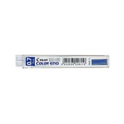 Confezione pilota da 6 mine per portamine Color Eno H-197 0,7 mm - Mine blu
