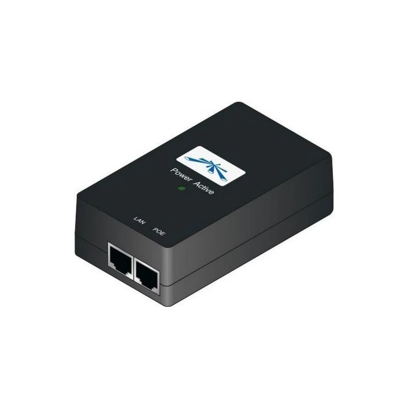 Adattatore e iniettore PoE Gigabit Ubiquiti 50V 60W Adattatore e iniettore PoE Gigabit Ubiquiti 50V 60W
