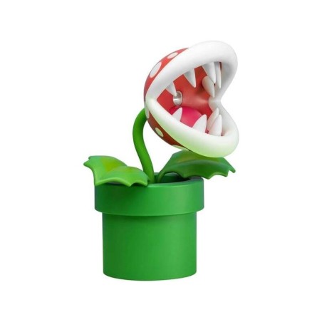 Paladone Nintendo Lampara Super Mario Planta Piraña - Plastico BDP - Alimentacion por USB - Tamaño 33cm de Altura aprox.
