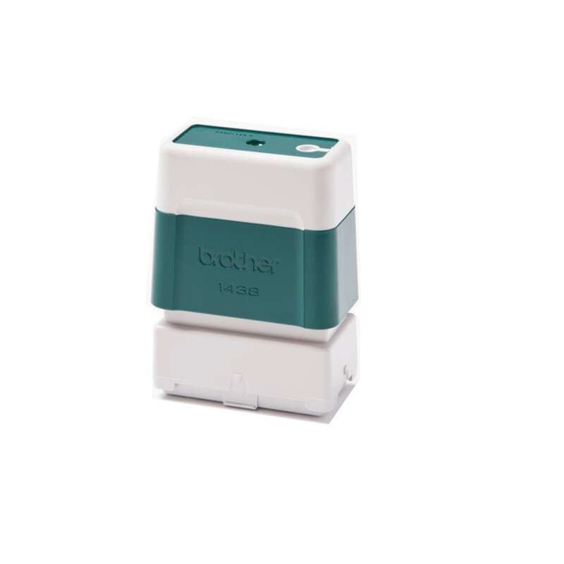 Brother PR1438G6P Pack de 6 Monturas de Sellos Originales - 14x38mm - Color Verde