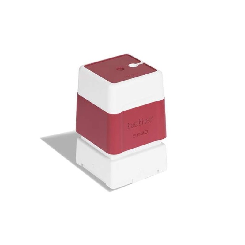 Brother PR3030R6P Confezione da 6 supporti per timbri originali - 30x30 mm - Rosso