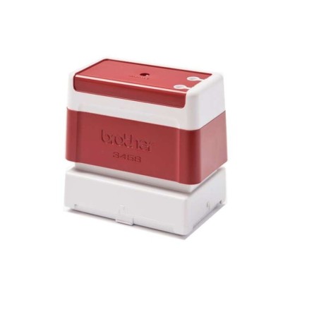 Brother PR3458R6P Confezione da 6 supporti per timbri originali - 34x58 mm - Rosso