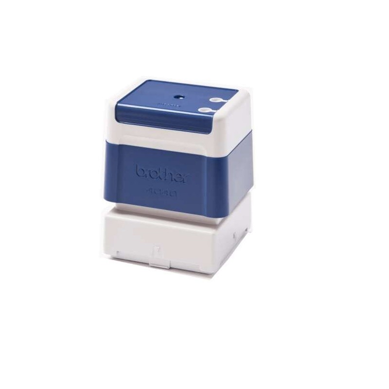 Brother PR4040E6P Confezione da 6 supporti per timbri originali - 40x40 mm - Colore blu