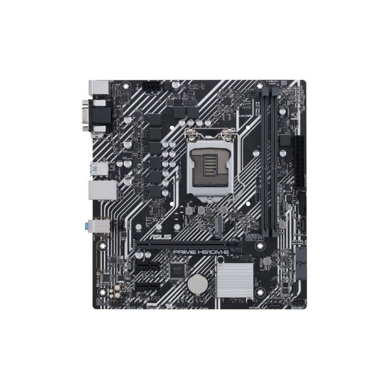 Scheda madre Asus Prime H510M-E Intel 1200 2xDDR4, HDMI, PCIe3.0, 4x SataIII, USB 3.2, microATX Scheda madre Asus Prime H510M-E Intel 1200 2xDDR4, HDMI, PCIe3.0, 4x SataIII, USB 3.2, microATX