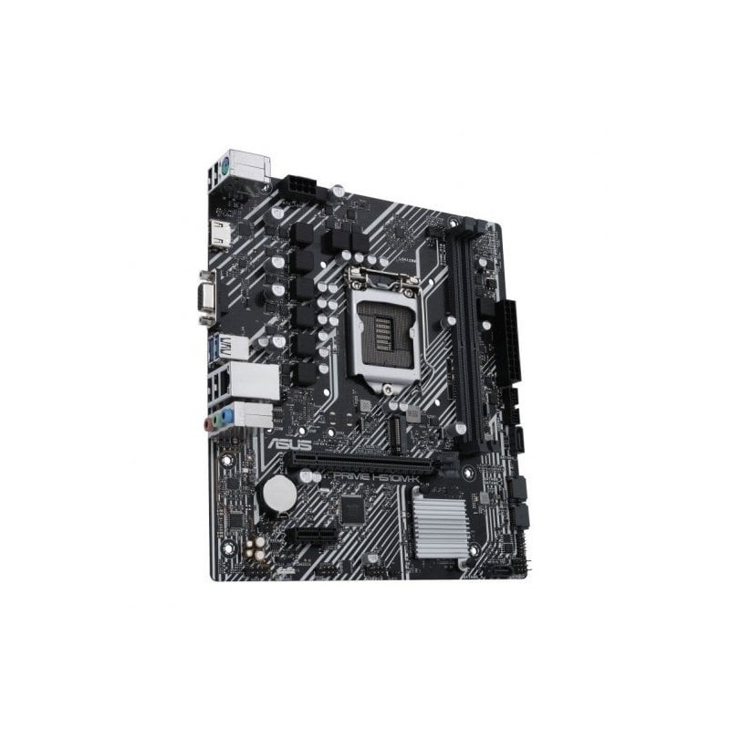 Scheda madre Asus Prime H510M-K Intel 1200 2x DDR4 - HDMI, PCIe 4.0/3.0, 4x SATA III, USB 3.2, MicroATX Scheda madre Asus Prime H510M-K Intel 1200 2x DDR4 - HDMI, PCIe 4.0/3.0, 4x SATA III, USB 3.2, MicroATX