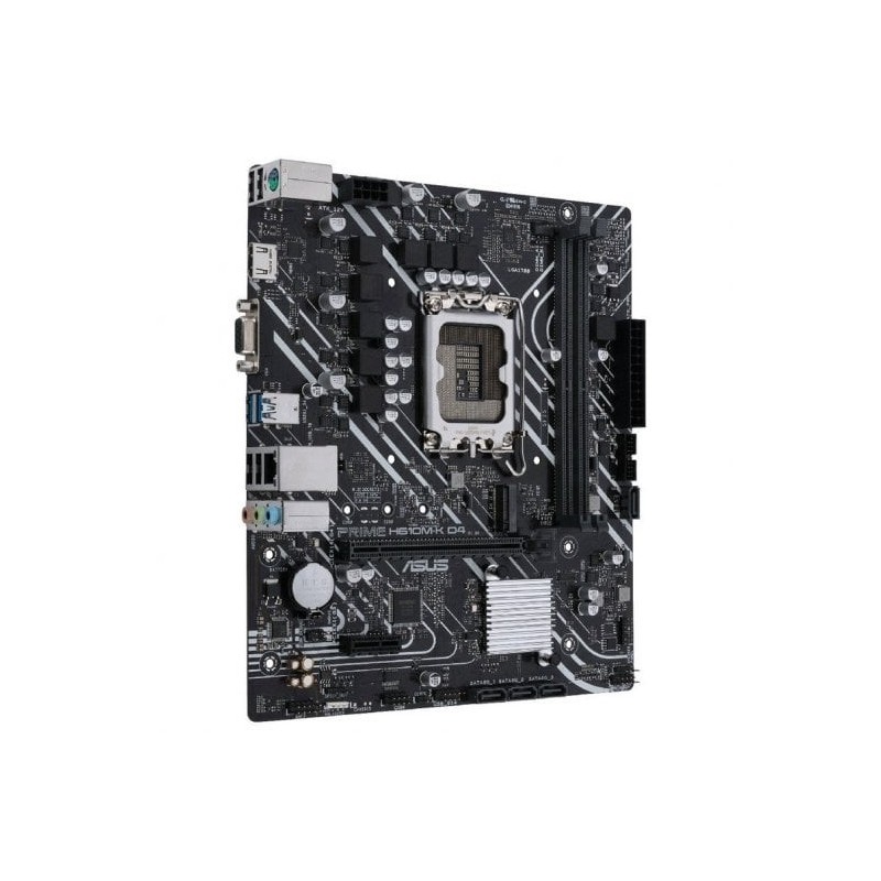 Scheda madre Asus Prime H610M-K D4 Intel1700 2x DDR4 - HDMI, M.2, PCIe4.0, 4x SATA III, USB 3.2, MicroATX Scheda madre Asus Prime H610M-K D4 Intel1700 2x DDR4 - HDMI, M.2, PCIe4.0, 4x SATA III, USB 3.2, MicroATX