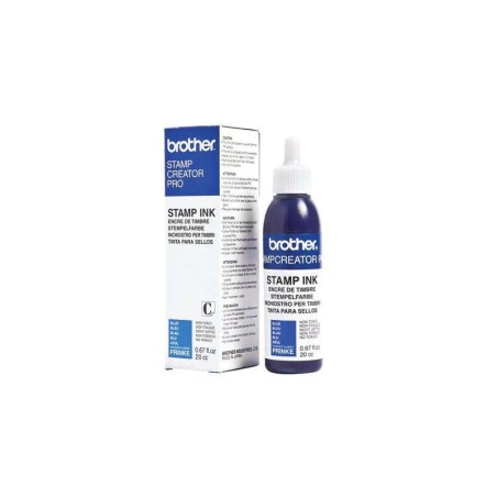 Brother Bote de Tinta Azul para Maquina de Sellos SC2000 20cc