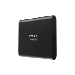 Disco rigido solido SSD portatile PNY EliteX-PRO CS2260 da 1 TB USB-C 3.2 Gen 2x2