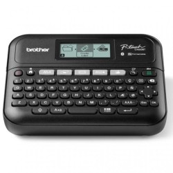 Etichettatrice elettronica Brother P-Touch D460BT - Schermo LCD - Larghezza max. Nastro da 18 mm - Bluetooth, USB - Colore nero