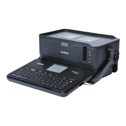 Etichettatrice elettronica professionale Brother PT-D800W USB WiFi - Schermo LCD - Grigio