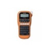 Etichettatrice elettronica portatile Brother PT-H110VP - Schermo LCD - 200 simboli - Velocità 20mm - Colore Nero/Arancione