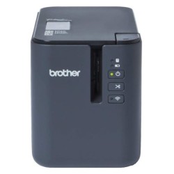 Brother PT-P950NW Etichettatrice Elettronica Professionale USB, Seriale, WiFi - Schermo LCD - Velocità 60mm - Colore Grigio