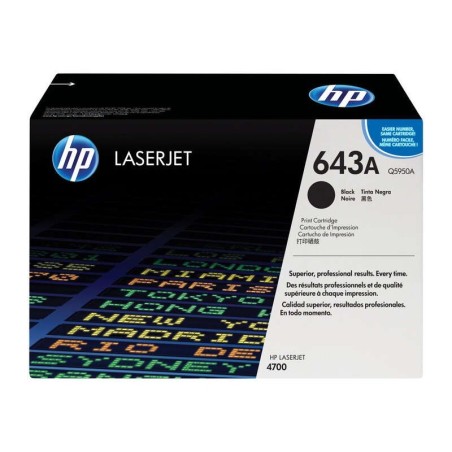 Cartuccia toner nero originale HP Q5950A - 643A