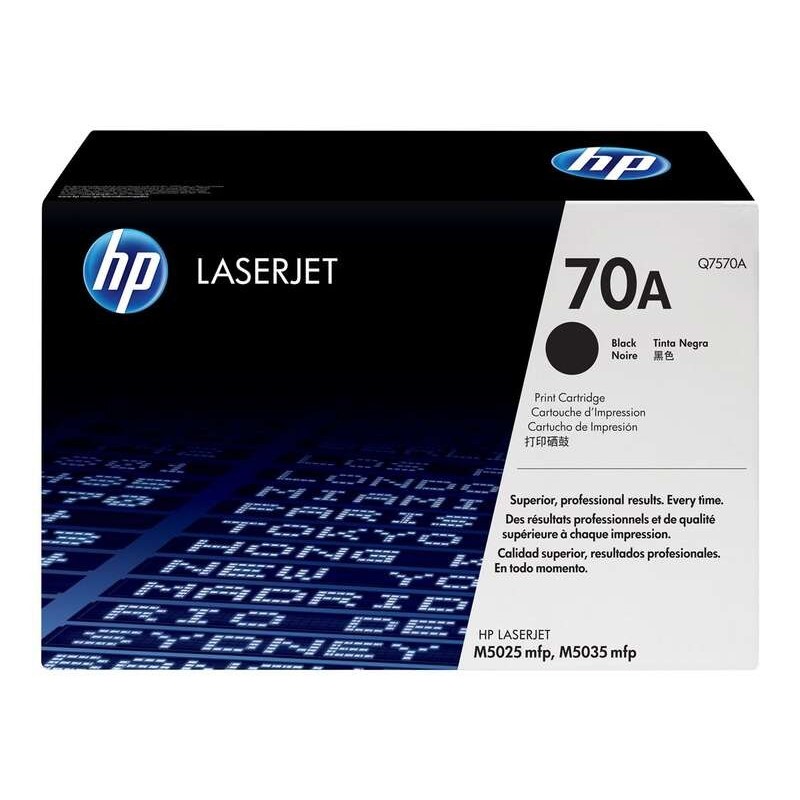 HP Q7570A Negro Cartucho de Toner Original - 70A