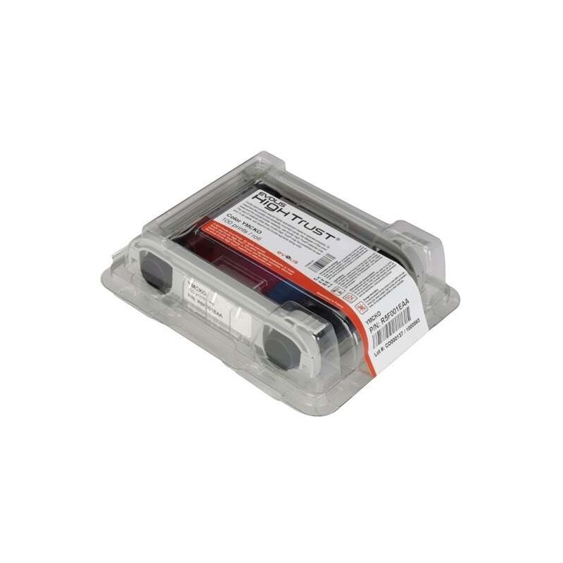 Cartuccia nastro originale Evolis YMCKO - 200 stampe - R5H004NAA Cartuccia nastro originale Evolis YMCKO - 200 stampe - R5H004NAA