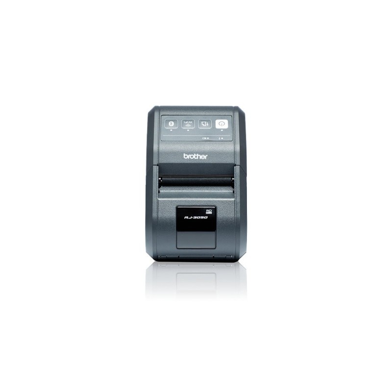 Stampante termica per etichette portatile Brother RJ3050 WiFi, Bluetooth e USB - Risoluzione 203 dpi - Velocità 127 mm - Colore Stampante termica per etichette portatile Brother RJ3050 WiFi, Bluetooth e USB - Risoluzione 203 dpi - Velocità 127 mm - Colore